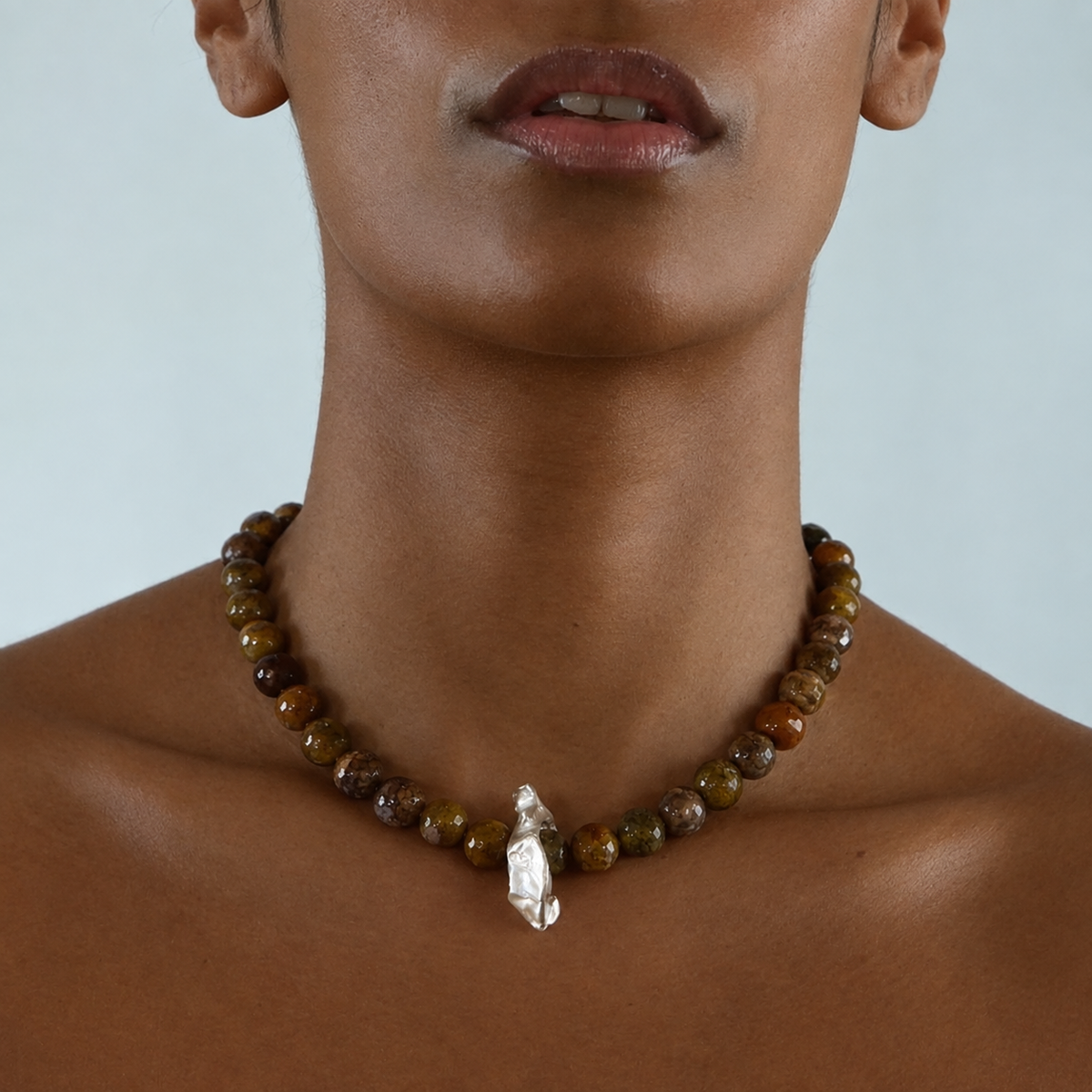 Collar Chamana Plata