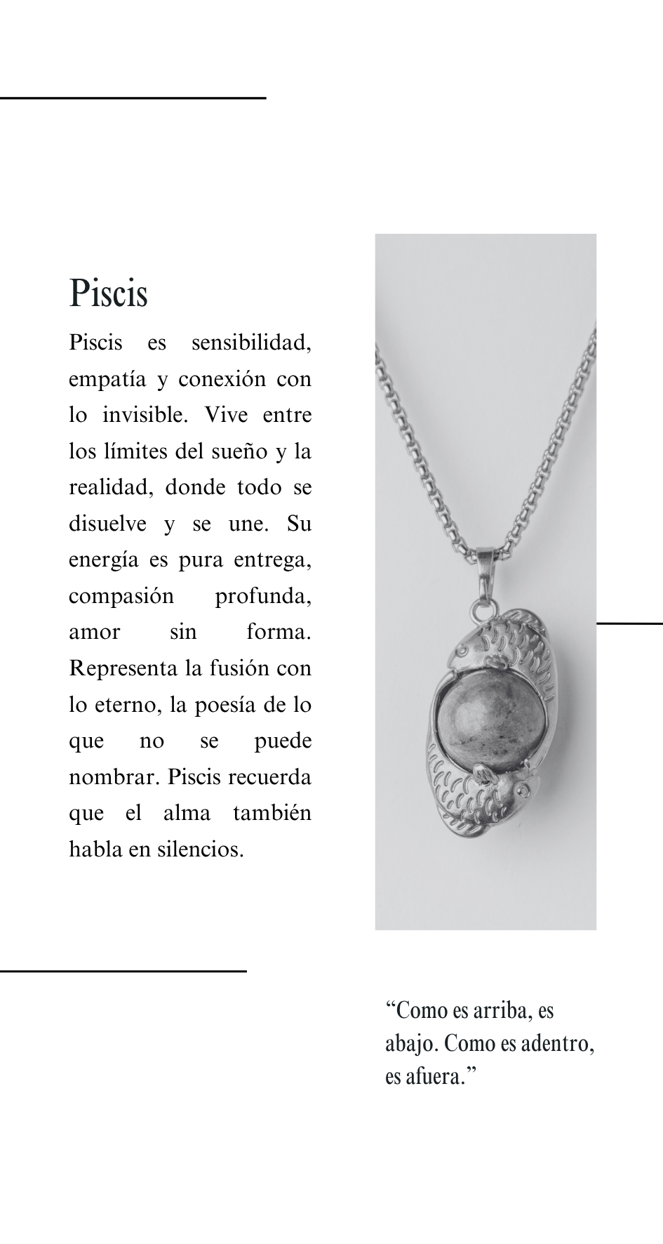 Amuleto Piscis