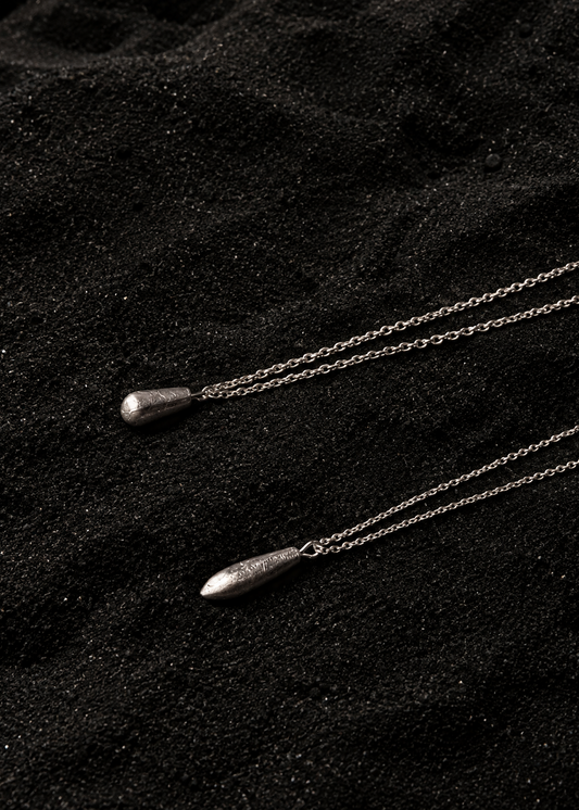Collar Plomada Plata