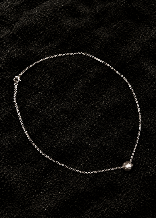 Collar Perla Plata
