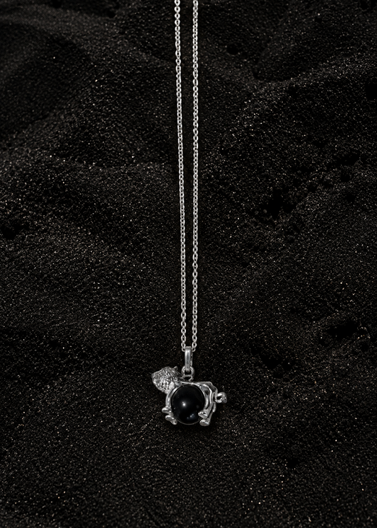 Amuleto Leo Plata