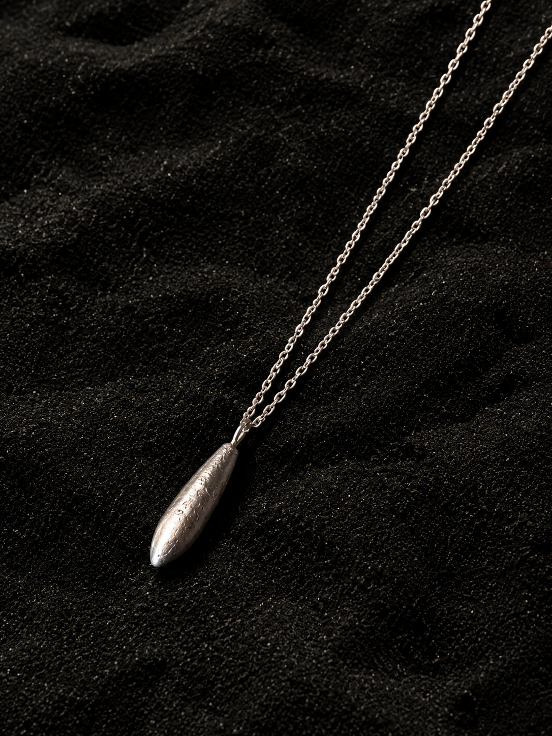 Collar Plomada Plata